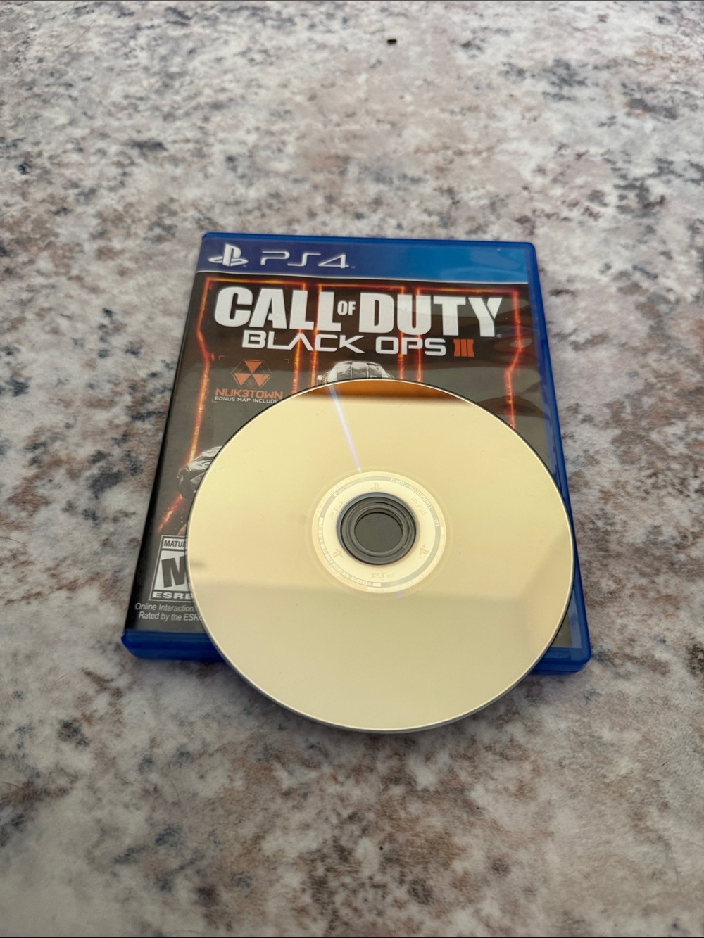 Sony PS4 Call of Duty Black Ops III with Gold Disc